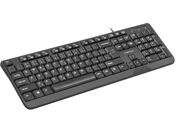 Natec Trout Wired Keyboard Black US (NKL-1151)