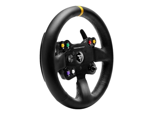 Thrustmaster 4060057, Ohjauspyörä, PC, Playstation 3, PlayStation 4, Xbox One, Digitaalinen, Langallinen, Musta, Nahka