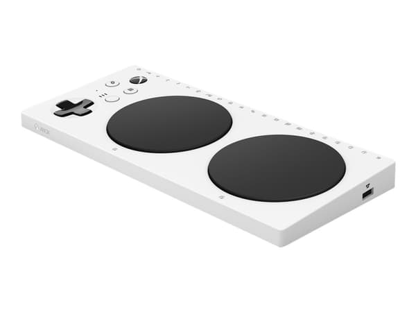 Microsoft Xbox Adaptive Controller - Tilgjengelighetskontroller - trådløs - Bluetooth - for PC, Microsoft Xbox One, Microsoft Xbox One S, Microsoft X