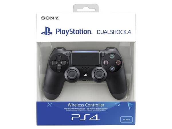 Sony DualShock 4 v2 - Håndkonsoll - trådløs - Bluetooth - kullsort - for Sony PlayStation 4