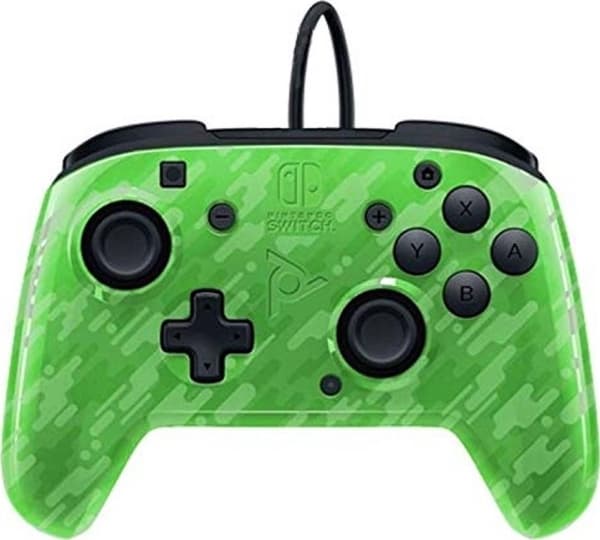 PDP Faceoff Deluxe+ Audio langallinen ohjain - Gamepad - kabling