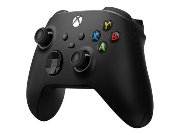 Microsoft Xbox Wireless Controller - Spelkontroll - trådlös - Bluetooth - kolsvart - för PC, Microsoft Xbox One, Android, Microsoft Xbox Series S, Mi