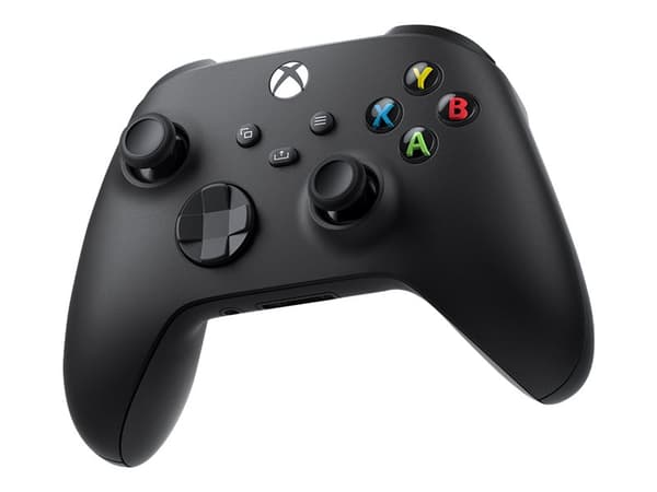 Microsoft Xbox Wireless Controller - Spelkontroll - trådlös - Bluetooth - kolsvart - för PC, Microsoft Xbox One, Android, Microsoft Xbox Series S, Mi