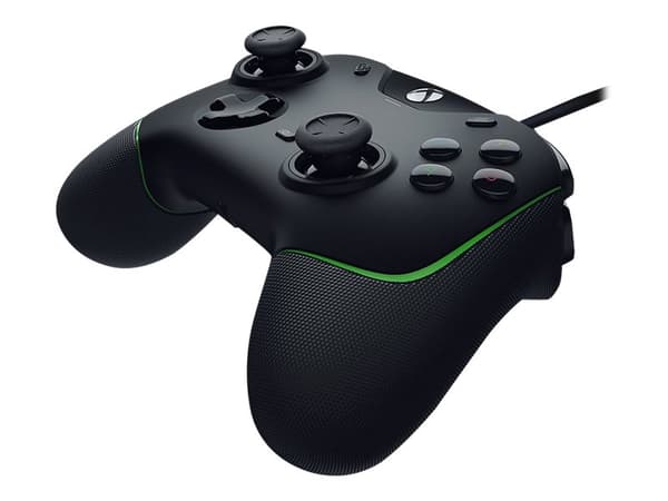 Razer Wolverine V2, Pad-ohjain, Xbox Series S, Xbox Series X, Takanuppi, D-pad, Kotipainike, Valikkopainike, Virtapainike, Käynnistyspainike, Analogi