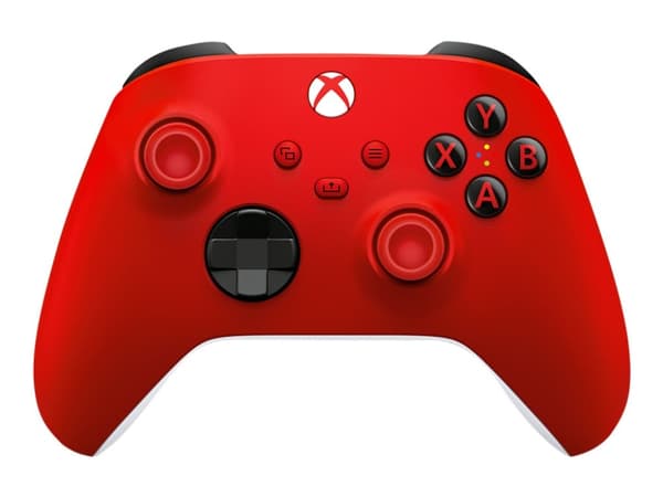 Microsoft Xbox Wireless Controller - Gamepad - trådløs - Bluetooth - Puls rød - for; PC / Microsoft Xbox One / Microsoft Xbox Series S/X