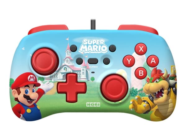 Hori HORIPAD Mini (Super Mario), Gamepad, Nintendo Switch, D-pad, Wired, USB, Multicolour