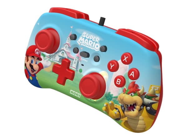 Hori HORIPAD Mini (Super Mario), Gamepad, Nintendo Switch, D-pad, Wired, USB, Multicolour
