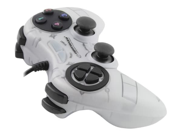 Esperanza FIGHTER - Spelkontroll - kabelansluten - vit - för PC