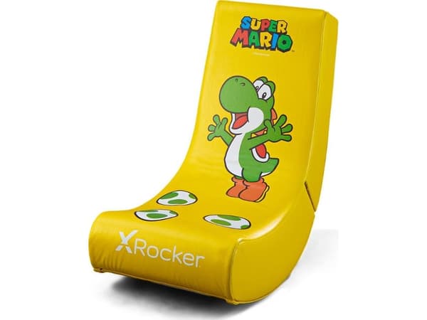X Rocker X Rocker armchair Officially licensed Nintendo Video Rocker - Super Mario ALL-STAR Yoshi collection 2020095 promo