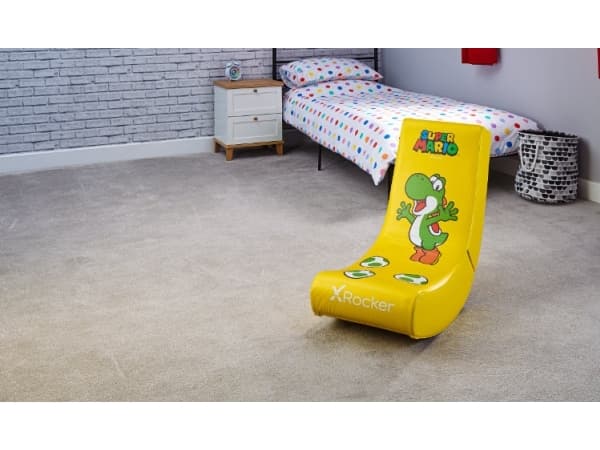 X Rocker X Rocker armchair Officially licensed Nintendo Video Rocker - Super Mario ALL-STAR Yoshi collection 2020095 promo