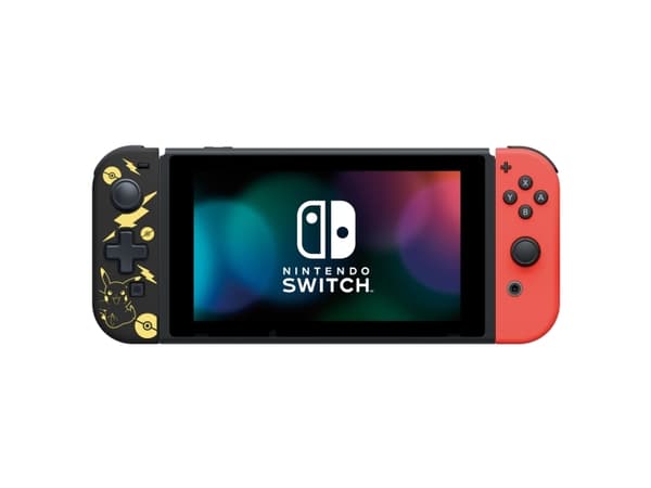 HORI D-Pad Controller (L) - Pokémon: Pikachu Black & Gold - håndkonsoll - kablet - for Nintendo Switch