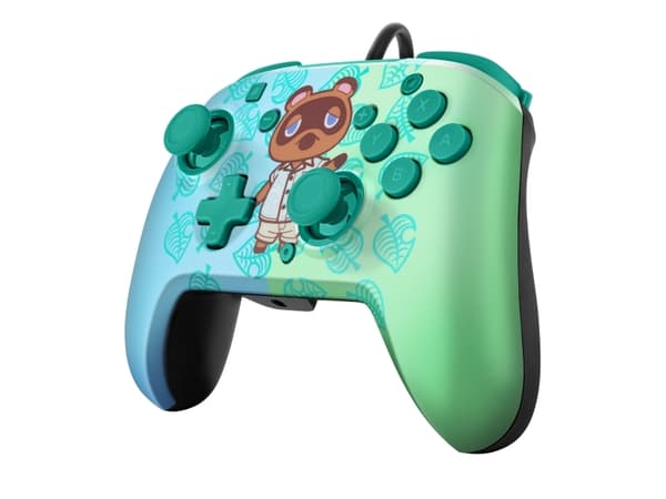PDP REMATCH: Animal Crossing Tom Nook, Gamepad, Nintendo Switch, Nintendo Switch Lite, Nintendo Switch OLED, D-pute, Hjem-knapp, Analog/digital, Kobl
