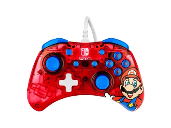 Rock Candy Mario Punch - Håndkonsoll - kablet - for Nintendo Switch