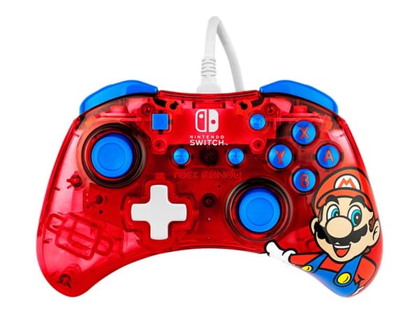 Rock Candy Mario Punch - Håndkonsoll - kablet - for Nintendo Switch