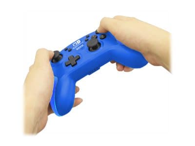 HORI HORIPAD - Spelkontroll - trådlös - Bluetooth - blå - för Nintendo Switch