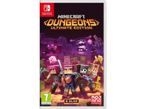 Nintendo Minecraft Dungeons Ultimate Edition, Nintendo Switch, Moninpelitila, E10+ (Kaikki 10+)