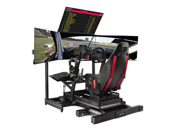 Next Level Racing Elite - Monteringskomponent (VESA-plate, tilleggsfeste) - for Skjerm - ekstrudert aluminium - kullgrå - skjermstørrelse: 21"-43" -