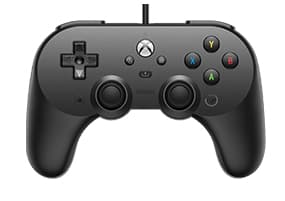 8Bitdo Pro 2, Gamepad, Xbox One, Xbox Series S, Xbox Series X, Koblet med ledninger (ikke trådløs), USB, Sort, 3 m