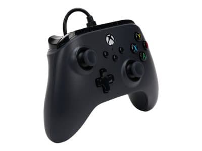 PowerA Wired Controller - Spelkontroll - kabelansluten - svart - för Microsoft Xbox One, Microsoft Xbox Series S, Microsoft Xbox Series X