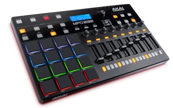 Akai MPD232, USB Type-B, USB, 6 V, 1 A, 1,25 GHz, 1 GB
