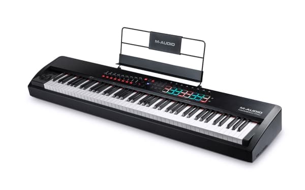 M-AUDIO Hammer 88 Pro, 88 kosketinta, Painikkeet, Rotaatio, Liukusäädin, USB, 1422 mm, 282 mm, 127 mm
