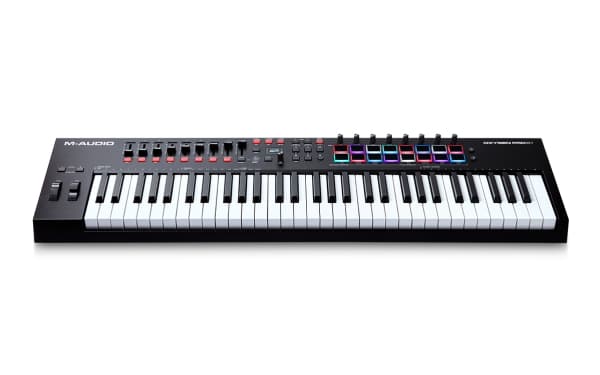 M-AUDIO Oxygen Pro 61, 61 tangenter, Knappar, Rotations-, Slider, USB, 965,2 mm, 264,2 mm, 83,8 mm