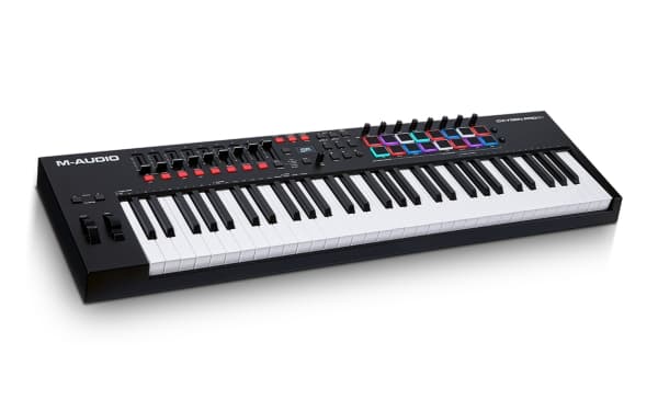 M-AUDIO Oxygen Pro 61, 61 tangenter, Knappar, Rotations-, Slider, USB, 965,2 mm, 264,2 mm, 83,8 mm