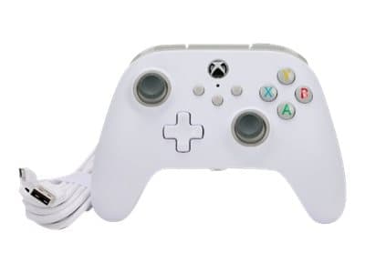 PowerA Wired Controller - Spelkontroll - kabelansluten - vit - för Microsoft Xbox Series X, Microsoft Xbox Series S, Microsoft Xbox One