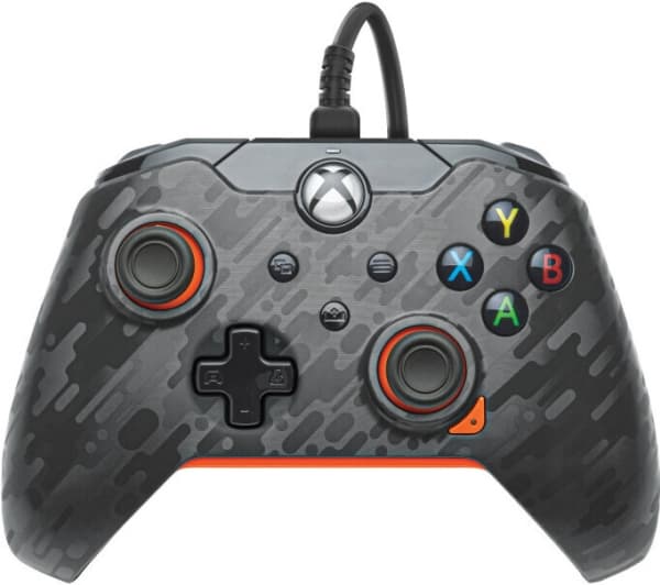 PDP - Håndkonsoll - kablet - atomic carbon - for Microsoft Xbox One, Microsoft Xbox Series S, Microsoft Xbox Series X, PC