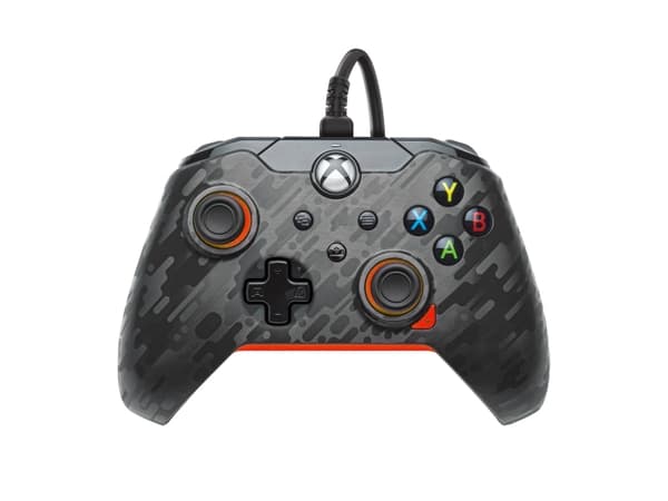 PDP - Håndkonsoll - kablet - atomic carbon - for Microsoft Xbox One, Microsoft Xbox Series S, Microsoft Xbox Series X, PC