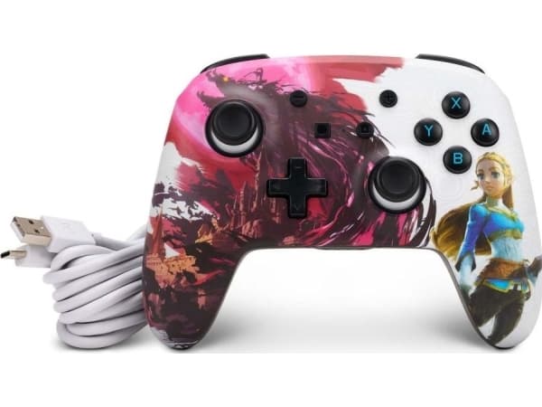 PowerA 1522654-01, Gamepad, Nintendo Switch, Nintendo Switch Lite, Analog, Ledning & Trådløs, Bluetooth/USB, USB Type-C
