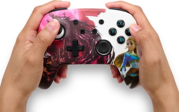 PowerA 1522654-01, Gamepad, Nintendo Switch, Nintendo Switch Lite, Analog, Ledning & Trådløs, Bluetooth/USB, USB Type-C