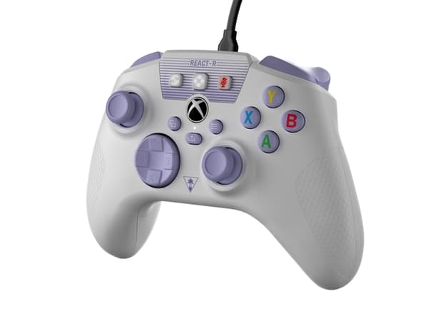 Turtle Beach REACT-R, Spelplatta, PC, Xbox One, Xbox Series S, Xbox Series X, D-pad, Menyknapp, Dela-knapp, View button, Analog / Digital, Kabel, USB