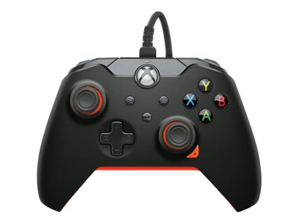 PDP 049-012-GO, Pad-ohjain, Xbox One, Xbox One X, Xbox Series S, Xbox Series X, PC, D-pad, Valikkopainike, Jaa-painike, View button, Analoginen/Digit