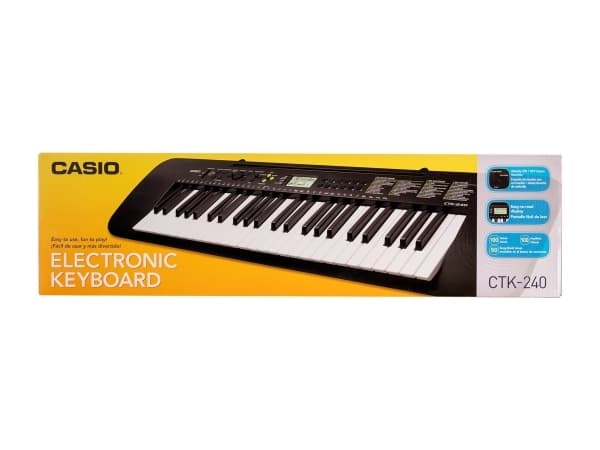 Casio CTK-240, 49 tangenter, 2,8 kg, 914 x 237 x 75 mm
