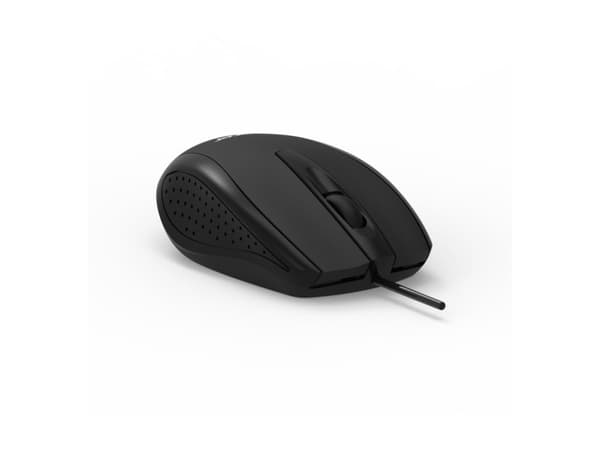 Acer - Mus - 3 knappar - kabelansluten - USB - svart - Parti
