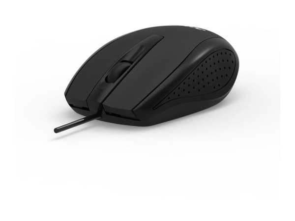 Acer - Mus - 3 knappar - kabelansluten - USB - svart - Parti Svart