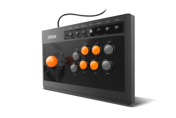 Krom Kumite, Slåssespak, PlayStation 4, Playstation, Playstation 3, Xbox One, Makroknapp, Menyknapp, Analog/digital, Koblet med ledninger (ikke trådl