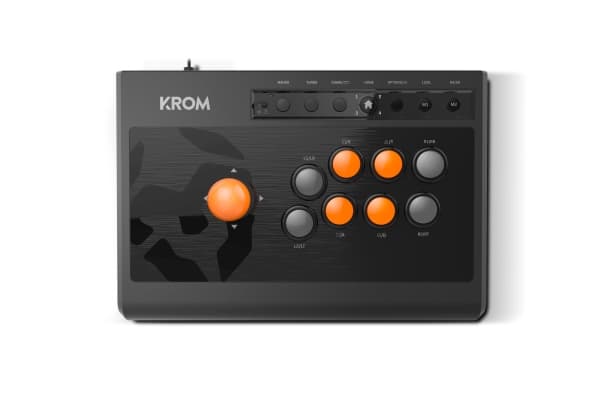 Krom Kumite, Slåssespak, PlayStation 4, Playstation, Playstation 3, Xbox One, Makroknapp, Menyknapp, Analog/digital, Koblet med ledninger (ikke trådl
