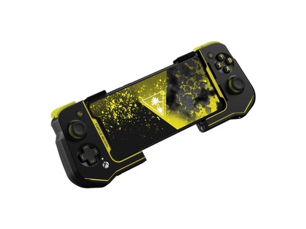 Turtle Beach Atom, Pad-ohjain, Android, D-pad, Ohjauspainikkeet, Valikkopainike, Langaton, Bluetooth, Musta, Keltainen