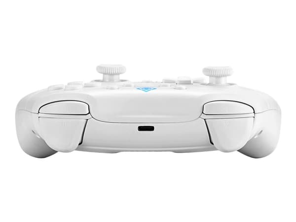 DELTACO GAMING GAM-103 - Spelkontroll - trådlös - Bluetooth - vit - för Android, PC, Nintendo Switch