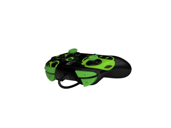 PDP REMATCH: 1-Up Glow in the Dark, Gamepad, Nintendo Switch, Nintendo Switch OLED, D-pute, Hjem-knapp, Analog/digital, Koblet med ledninger (ikke tr