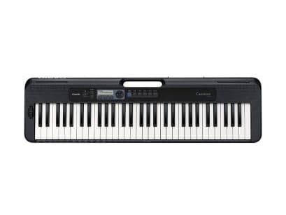 Casio CT-S300, Digital synthesizer, Reverberation, 5 W, Buttons, Black, White, LCD