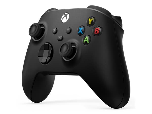 Microsoft Xbox Wireless Controller - Spelkontroll - trådlös - Bluetooth - svart - för Microsoft Xbox Series X, Microsoft Xbox One S, Microsoft Xbox O
