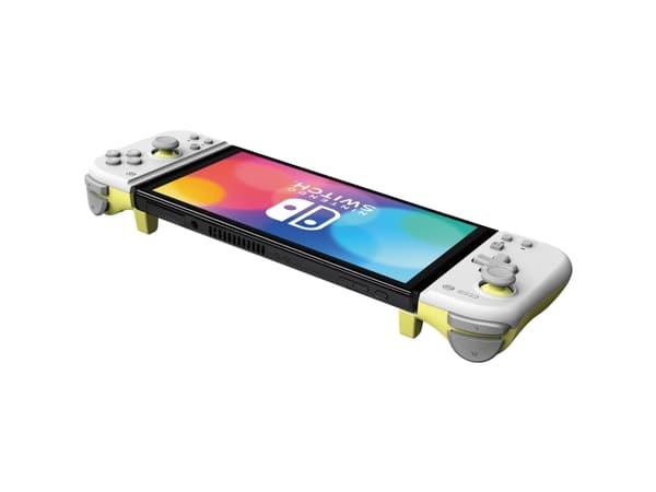 HORI Split Pad - Håndkonsoll - gul, lysegrå - for Nintendo Switch, Nintendo Switch OLED
