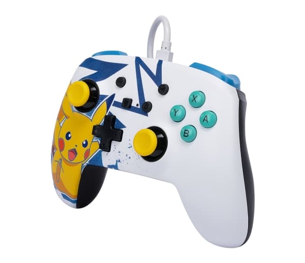 PowerA NSGP0041-01, Gamepad, Nintendo Switch, Hjem-knapp, Analog/digital, Koblet med ledninger (ikke trådløs), USB