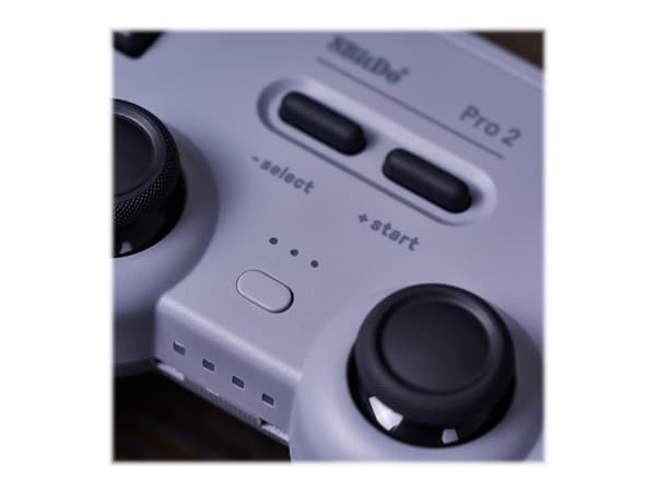 8Bitdo Pro 2, Pad-ohjain, Android, Nintendo Switch, Nintendo Switch Lite, PC, Tablet PC, D-pad, Käyttötilapainike, Valintapainike, Käynnistyspainike,