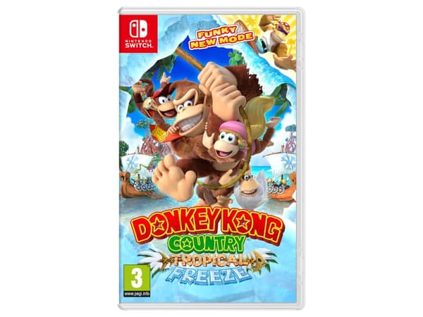 Nintendo Donkey Kong Country: Tropical Freeze, Nintendo Switch, Flerspillermodus, E (Alle)