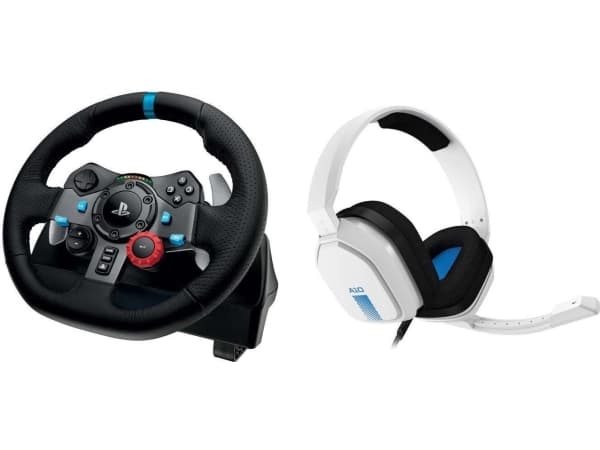 Logitech G - Ohjauspyörä ja poljinsarja