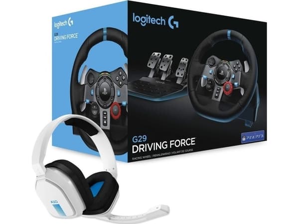 Logitech G - Ohjauspyörä ja poljinsarja